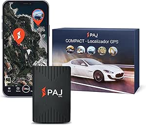 PAJ Compact Finder 4G - GPS Tracker for Cars, Motorcycles and Trucks - Up to 40 Days Battery - GPS Tracker for Anti-Theft Protection with Real Time Tracking, Alarm Notification asin的图片