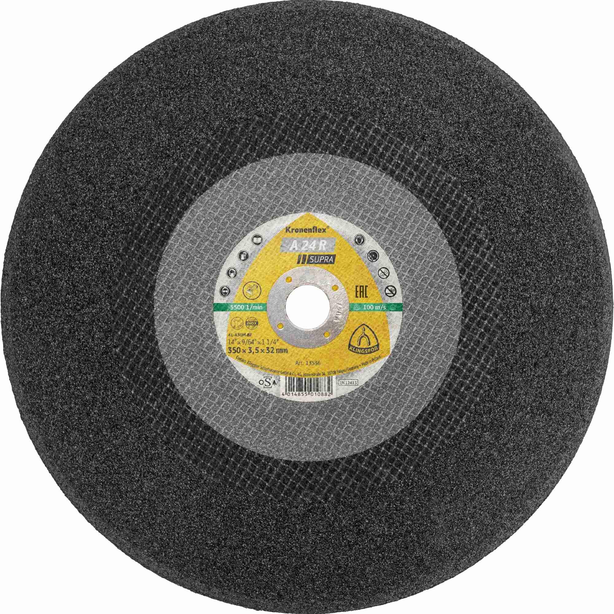 A 24 R - Discos de corte grande (400 x 4,5 x 40 mm, rectos)