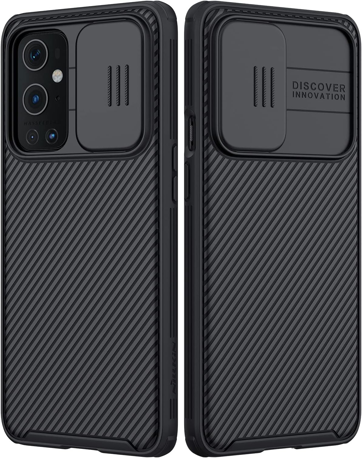 Nillkin Oneplus 9 Pro Case With Slide Camera Cover, Upgrate Camshield Pro Case With Camera Protection For Oneplus 9 Pro 2021 - Black