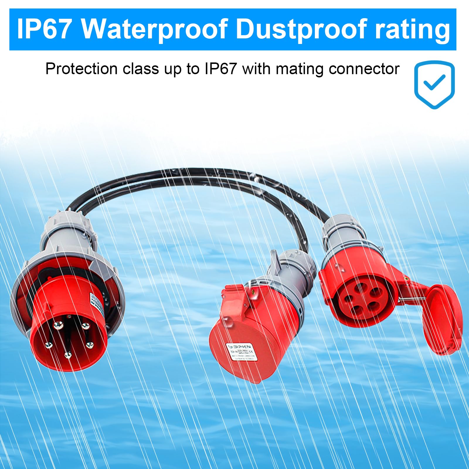 Brennenstuhl Cavo Di Prolunga Cee IP44 10m Nero H07RN-F 3G4,0 /# 841474 4007123029112 - Foto 5