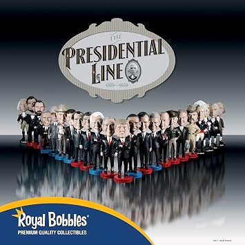 Royal Bobbles Dwight D. Eisenhower Bobblehead, Premium Polyresin Lifelike Figure, Unique Serial Number, Exquisite Detail