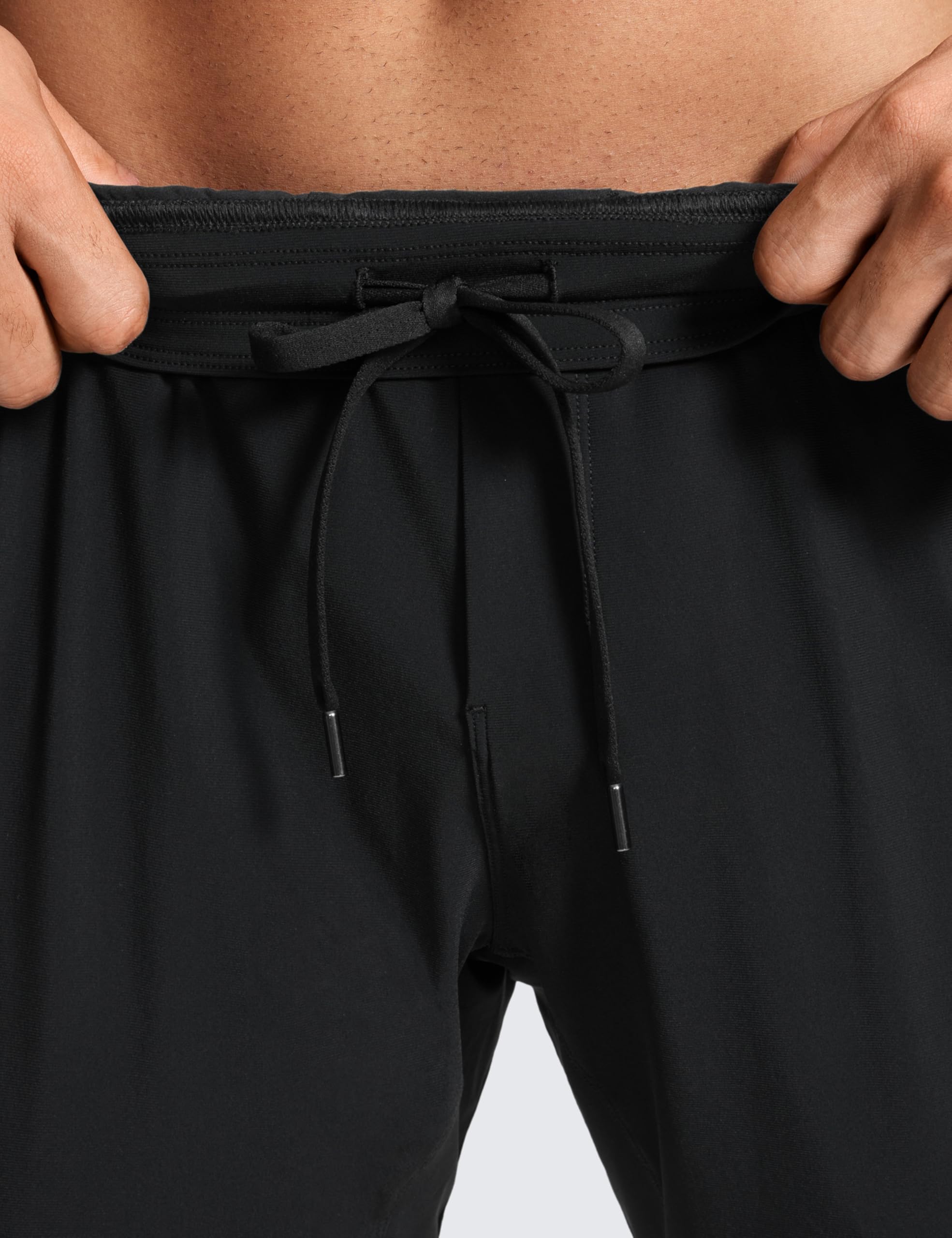 CRZ YOGA Sport Jogginghose 74/79cm | Kühler Griff, Leicht, Schnell trocknend, Running, Knöchelreißverschlüsse, Reißverschlusstaschen, Herren Trainingshosen