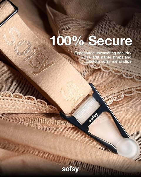 sofsy sofsyCollant Femme Transparent/Bas Femme - Bas pour Porte Jarretelle de 15 Deniers (Porte-Jarretelles non Inclus) - 2