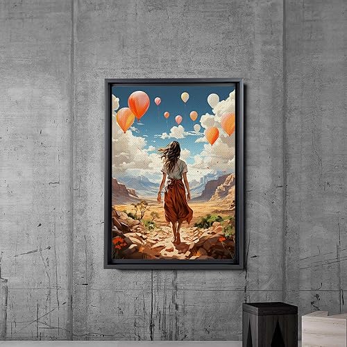 Miniatura 2 de Nature, Plants, wall art, Minimalist home artwork, Framed Canvas Print Wall Art Abstract Shapes Illustration, botanical wall art, floral wall art,