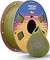 OVERTURE PLA Filament 1.75mm, 1kg Bobine (2.2lbs) 3D Drucker PLA Filament, Précision Dimensionnelle +/- 0.02mm (Vert Olive)