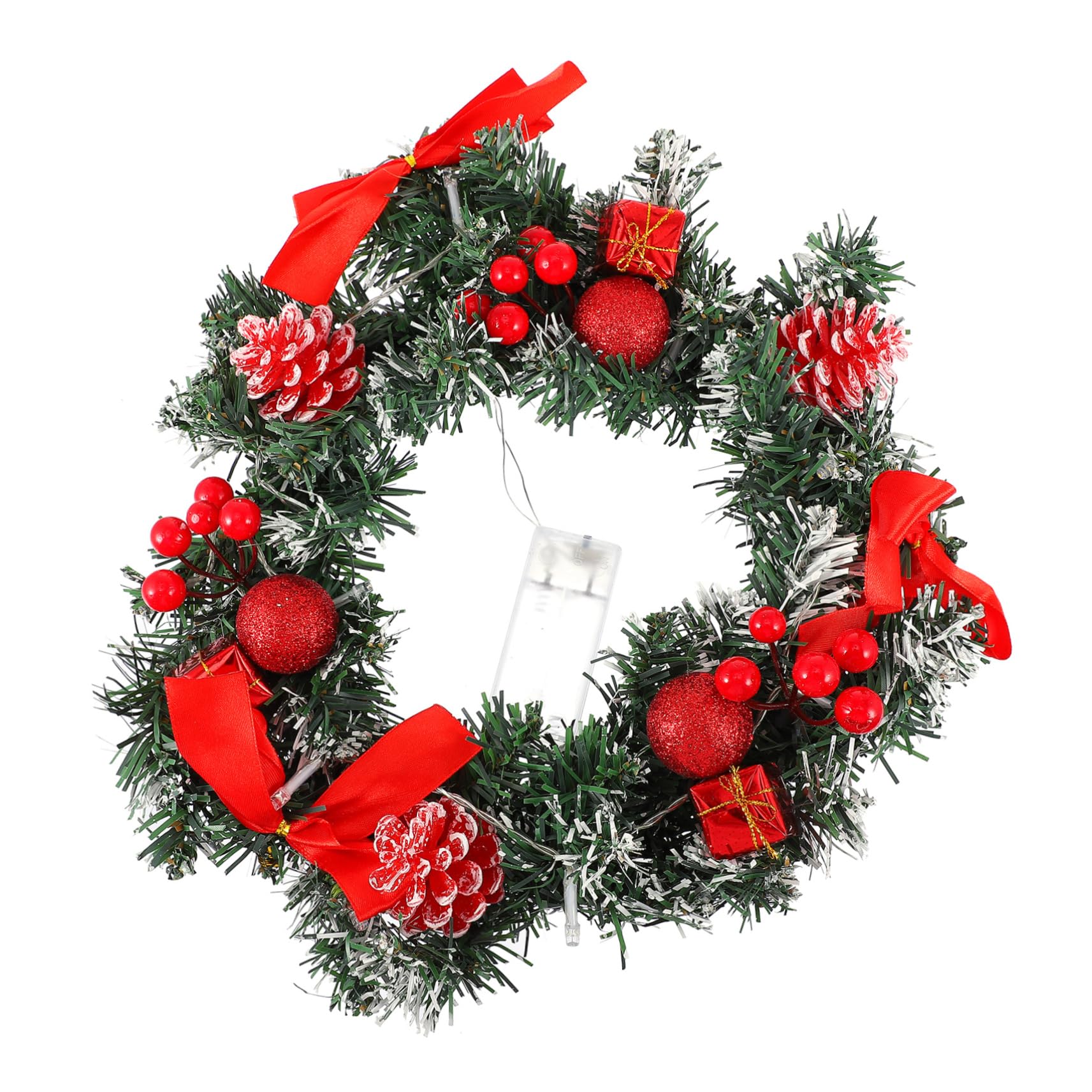 Guirnalda Decorativa Navideña con Luz para Puerta Y Pared Decoración De Navideña Adornos Navideños para Decoración De Interiores