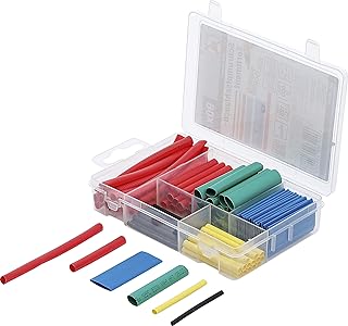 Bgs Diy 88150 | Assortiment de Gaines Thermorétractables | Multicolore | 90 Pièces