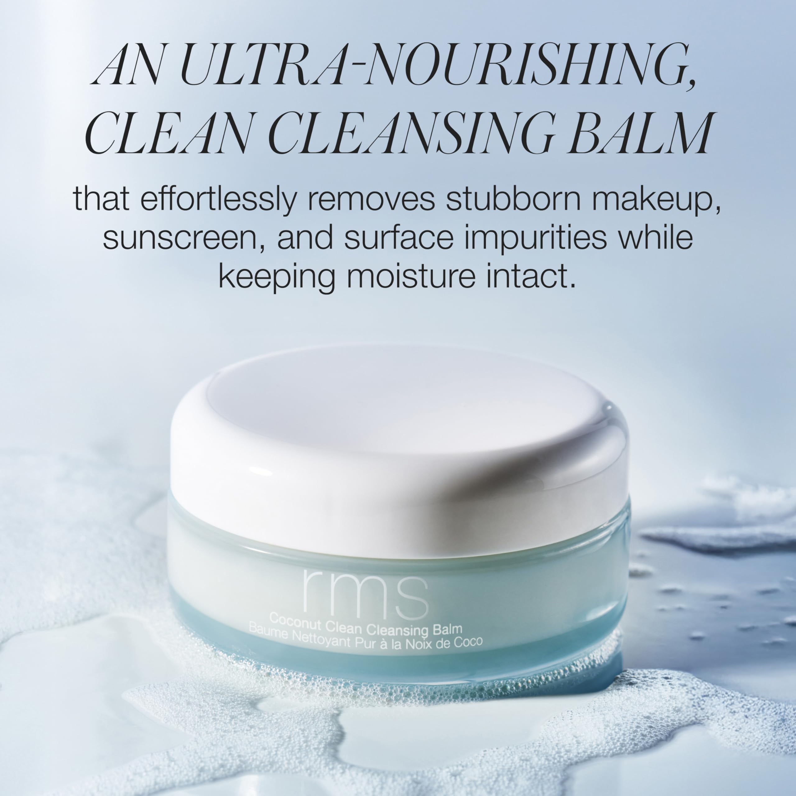RMS Beauty Cleansing Balm – Balm-to-Oil Makeup Remover with Coconut & Kakadu Plum
