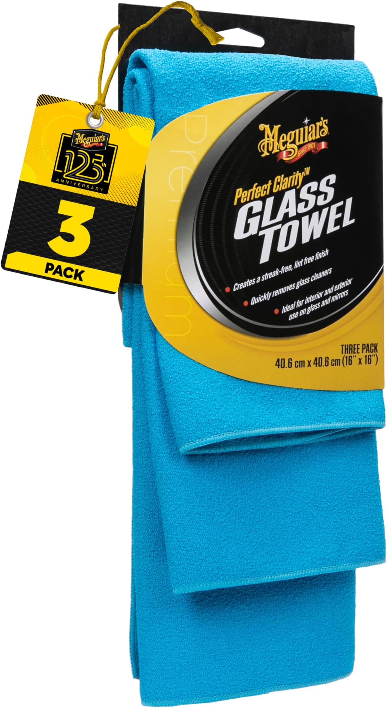 X190300 Perfect Clarity Glass Cloths (Pack of 1)
