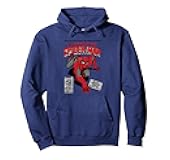 Spider-Man Retro Comic Pullover Hoodie