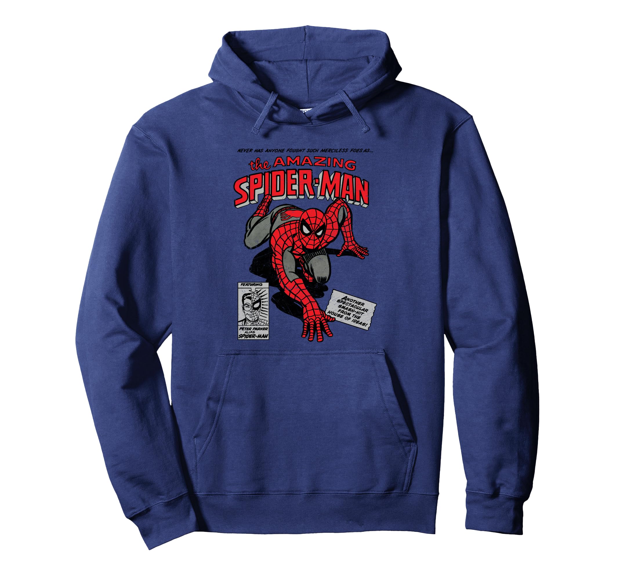 Spider-Man Retro Comic Pullover Hoodie