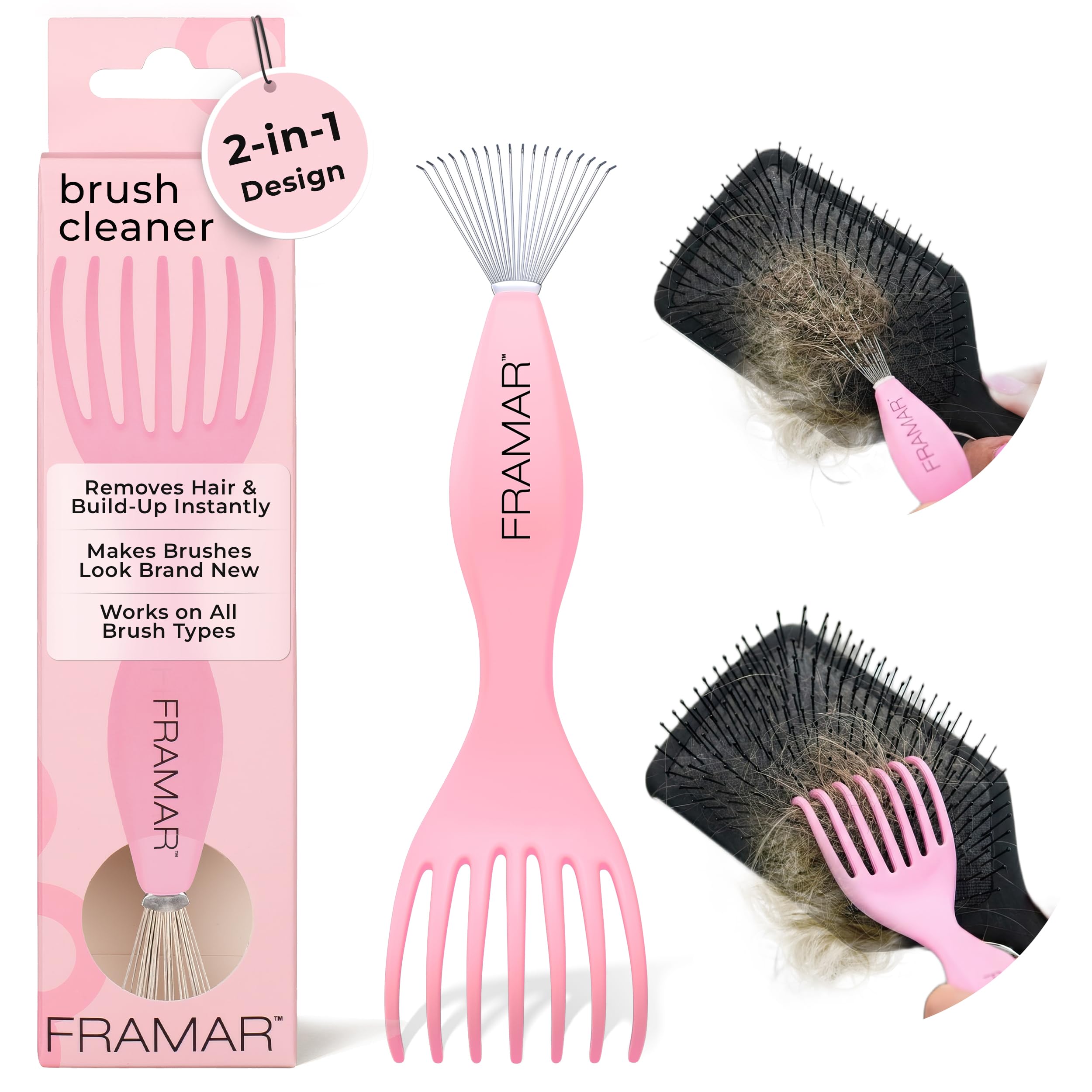 FRAMAR Premium Hair Brush Cleaner