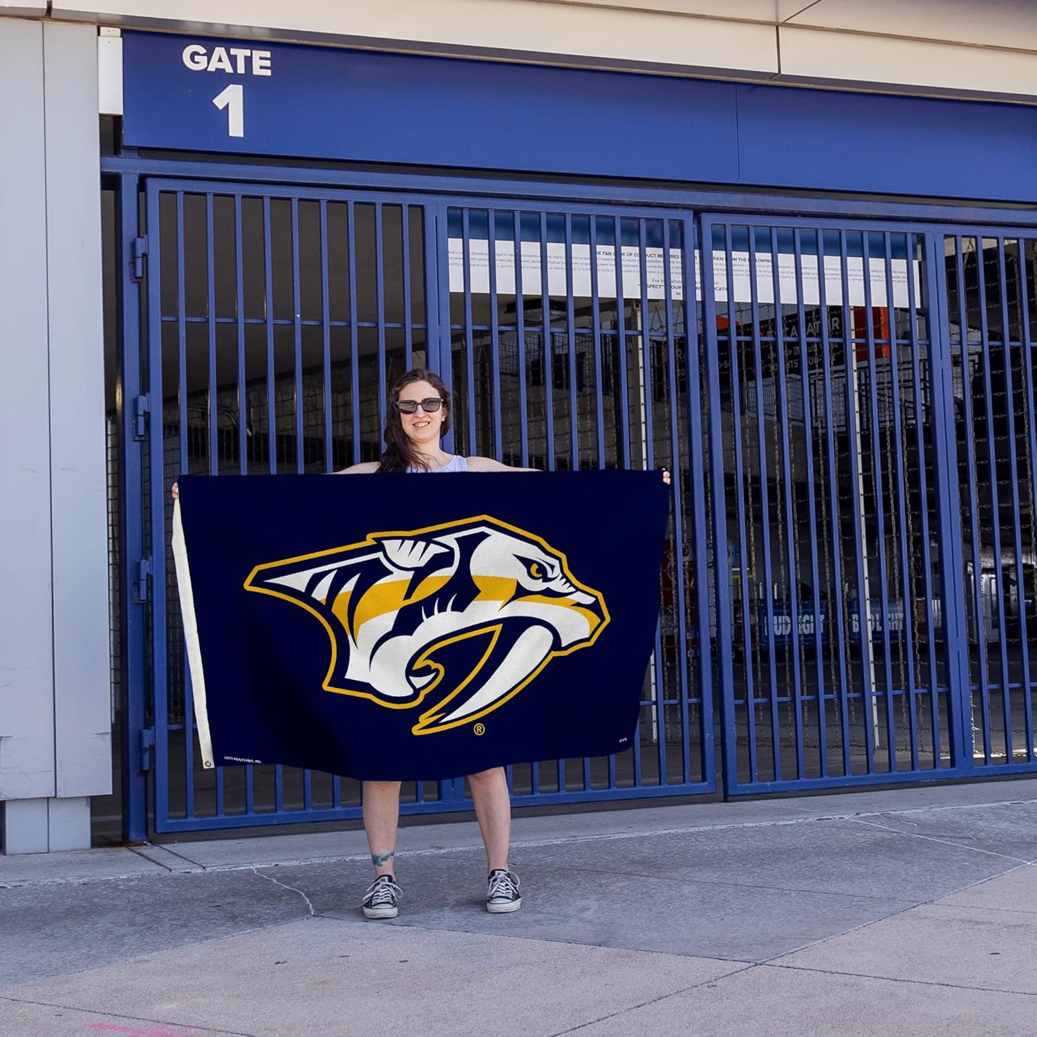 NHL Rico Industries Colorado Avalanche Standard 3' x 5' Banner Flag Single Sided - Indoor or Outdoor - Home Décor