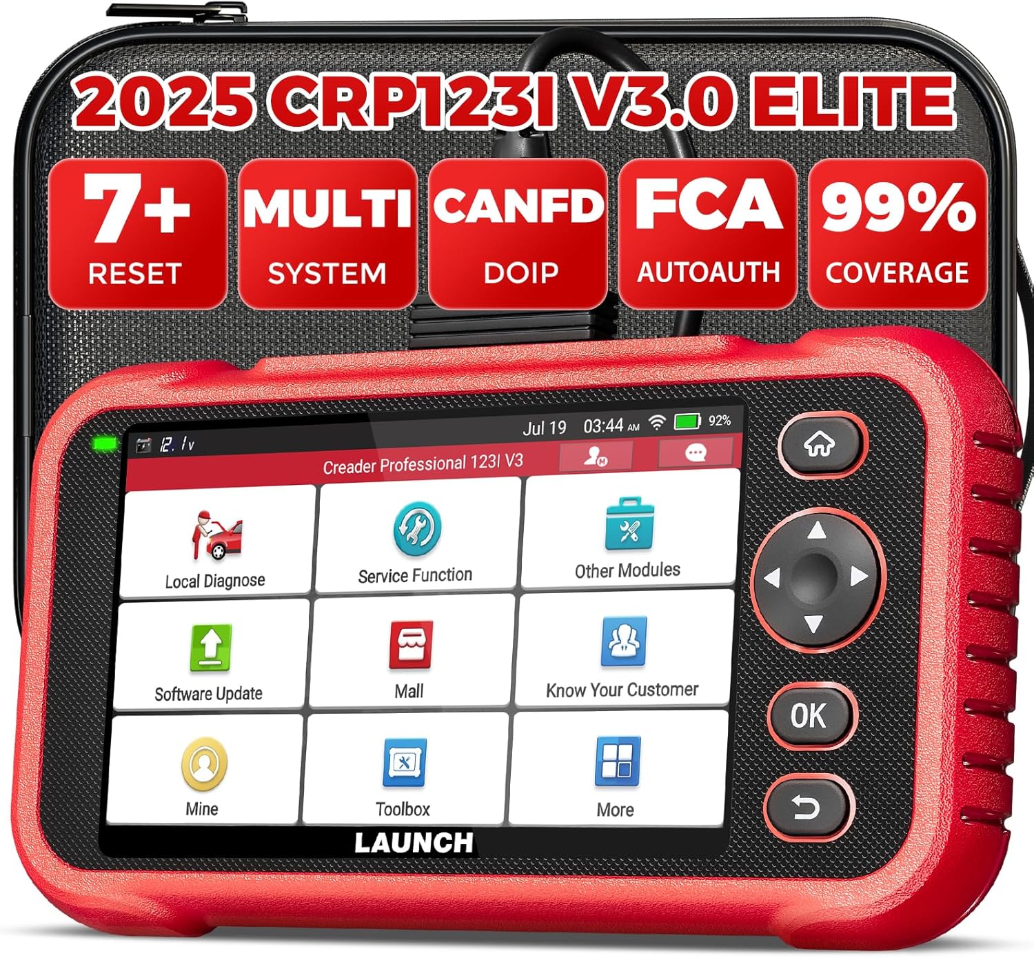 LAUNCH OBD2 Scanner CRP123I V3.0 Elite