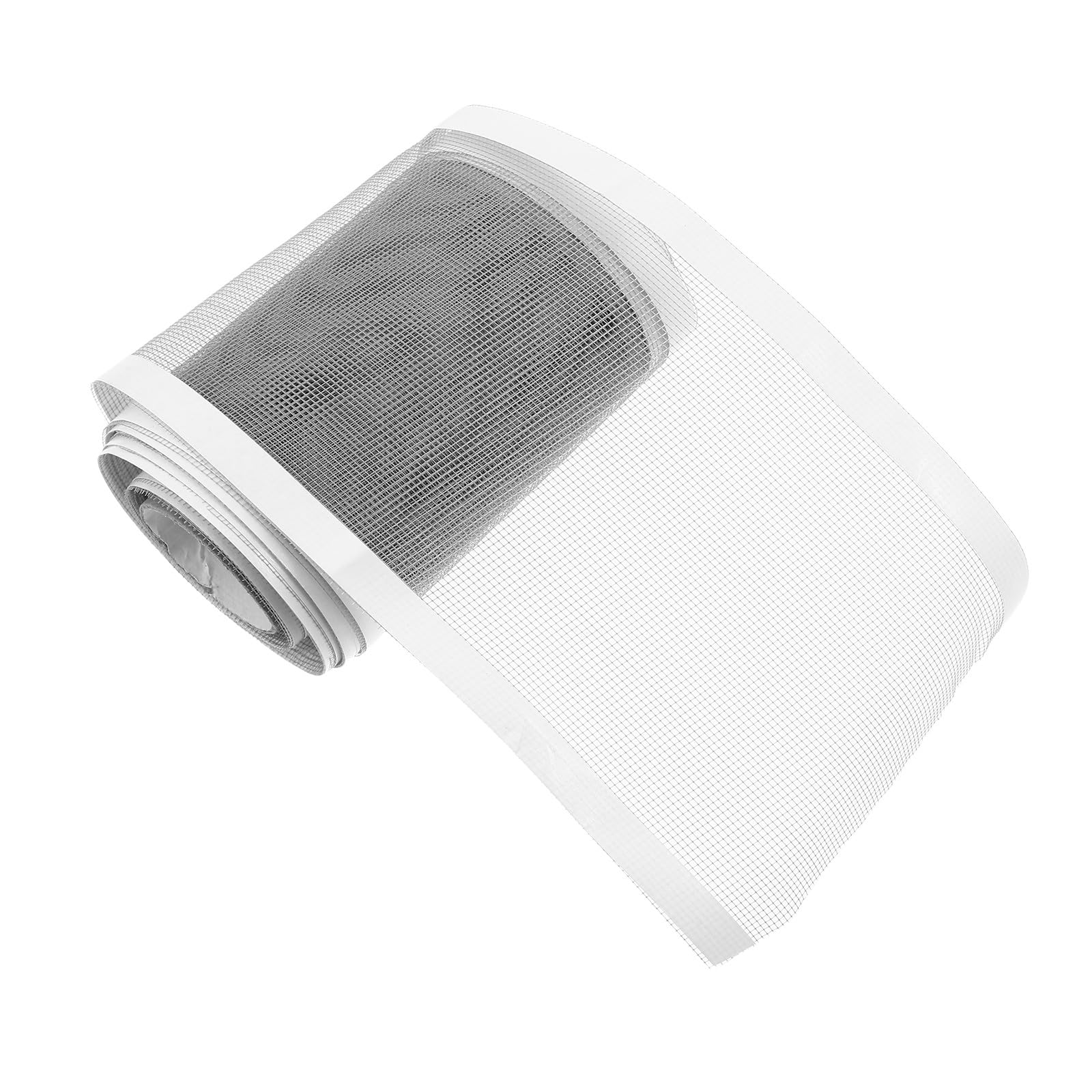 INOOMP 1 Roll Birdcage Seed Catcher - Cuttable Mesh Tape - Anti-Splash Bird Cage Guard - Self-Adhesive Skirt Netting for Finches Tall Round Square Flight Cages 12 CM x 8 M