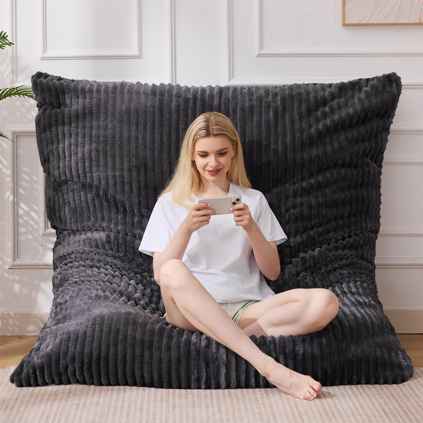 MuaMelop 4-in-1 Giant Bean Bag Chair