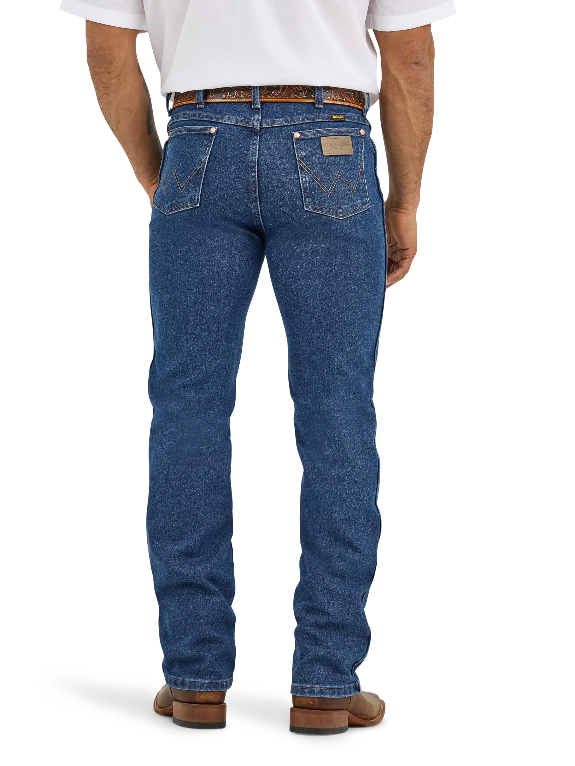 Wrangler Vaquero Flex Active Flex de Corte Vaquero para Hombre Azul Stonewash 44 W/34 L