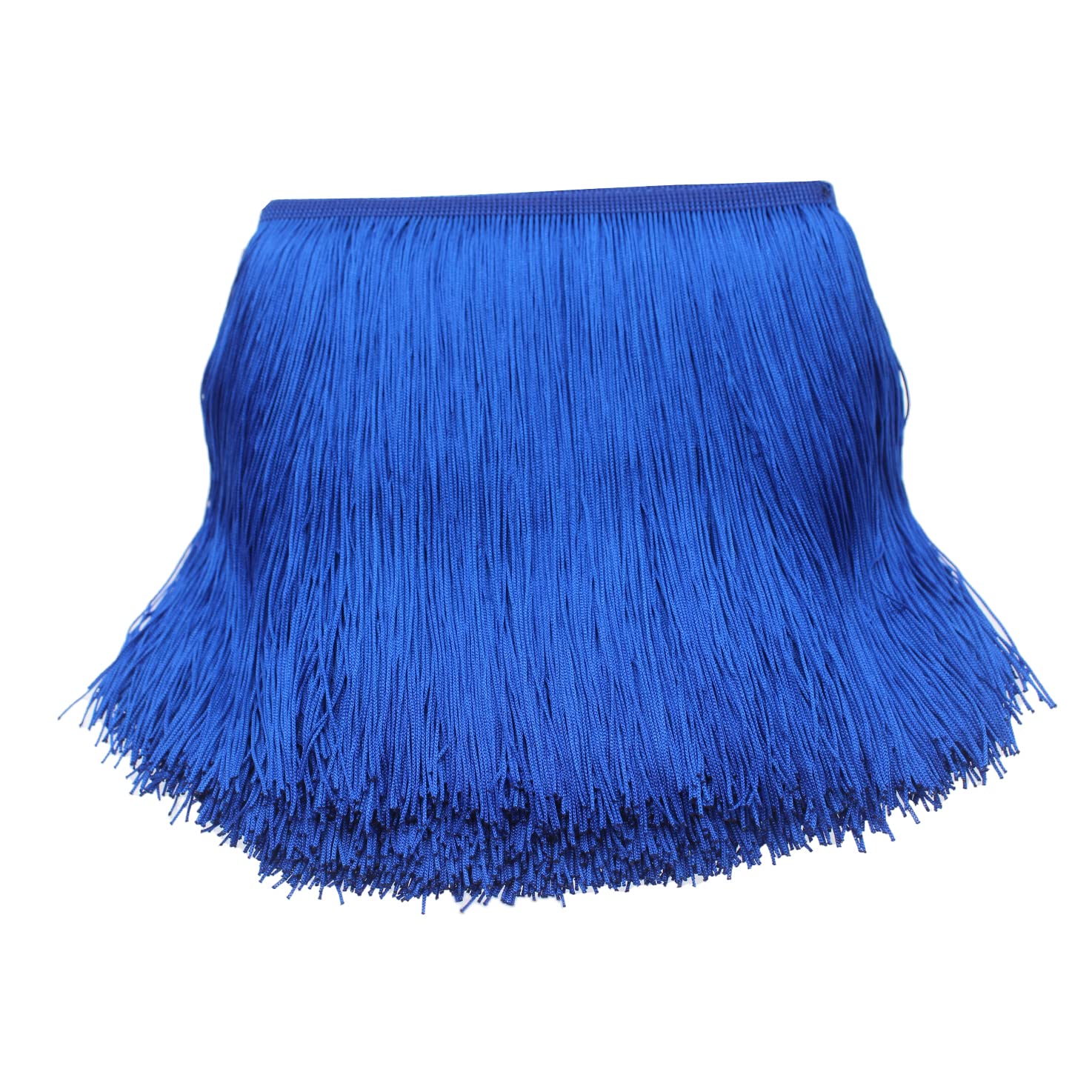 Yalulu Latin Tanz Fransen - 10 Meter Band, 10cm Breite, Polyester In Gelb