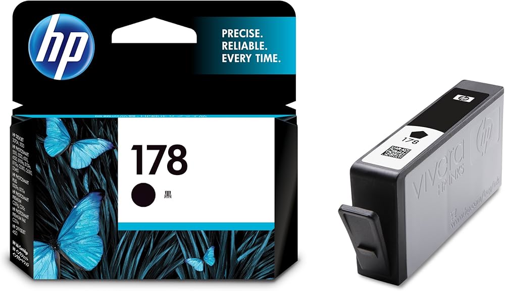 Amazon.co.jp: HP 178 純正インクカートリッジ 黒 ブラック CB316HJ
