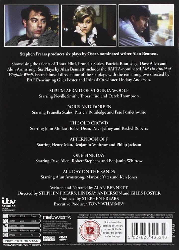 (未使用･未開封品)　Six Plays By Alan Bennett - The Complete Series qdkdu57 Six Plays By Alan Bennett: The Complete Series [DVD]: Amazon