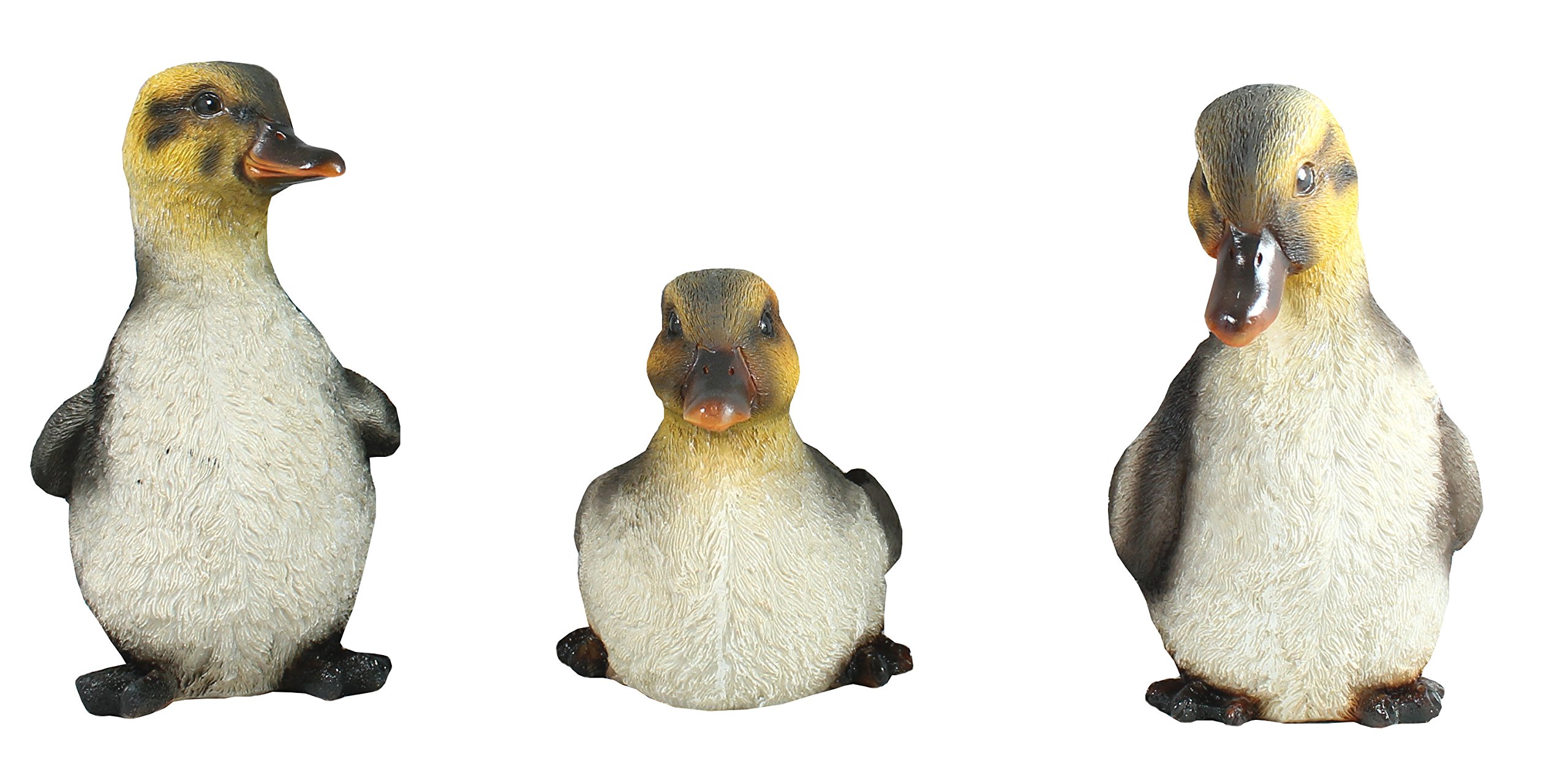 Phefop Entenfamilie Gartenstecker - 5-teiliges Set Für Den Garten