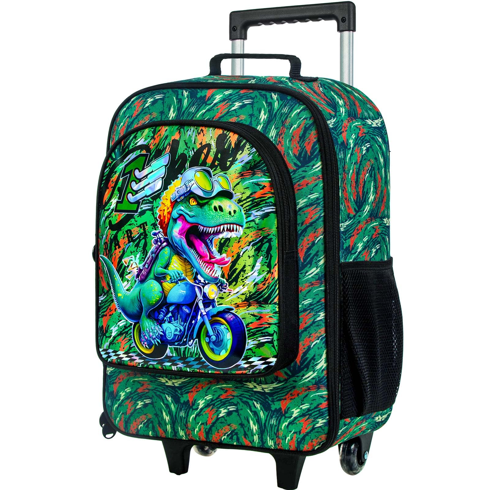 KLFVB Kids Luggage for Boys Girls, Cute Rolling Wheels Suitcase for Toddler, Children Travel Carry on Suitcase