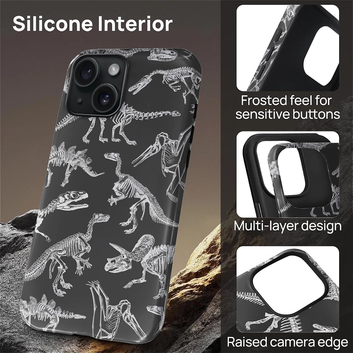 Custodia per iPhone 15 Plus compatibile con MagSafe 2-in-1 lucida All Inclusive Anti Caduta Doppio Strato Protezione Morbido TPU+PC Back Pattern Case per iPhone 15 Plus 6.7 pollici per Ragazzi