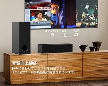 TECHFROG 2.1 コンパクト TV サウンドバー、サブウーファ新品 Amazon.co.jp: TECHFROG 2.1 コンパクト TV サウンドバー、サブ