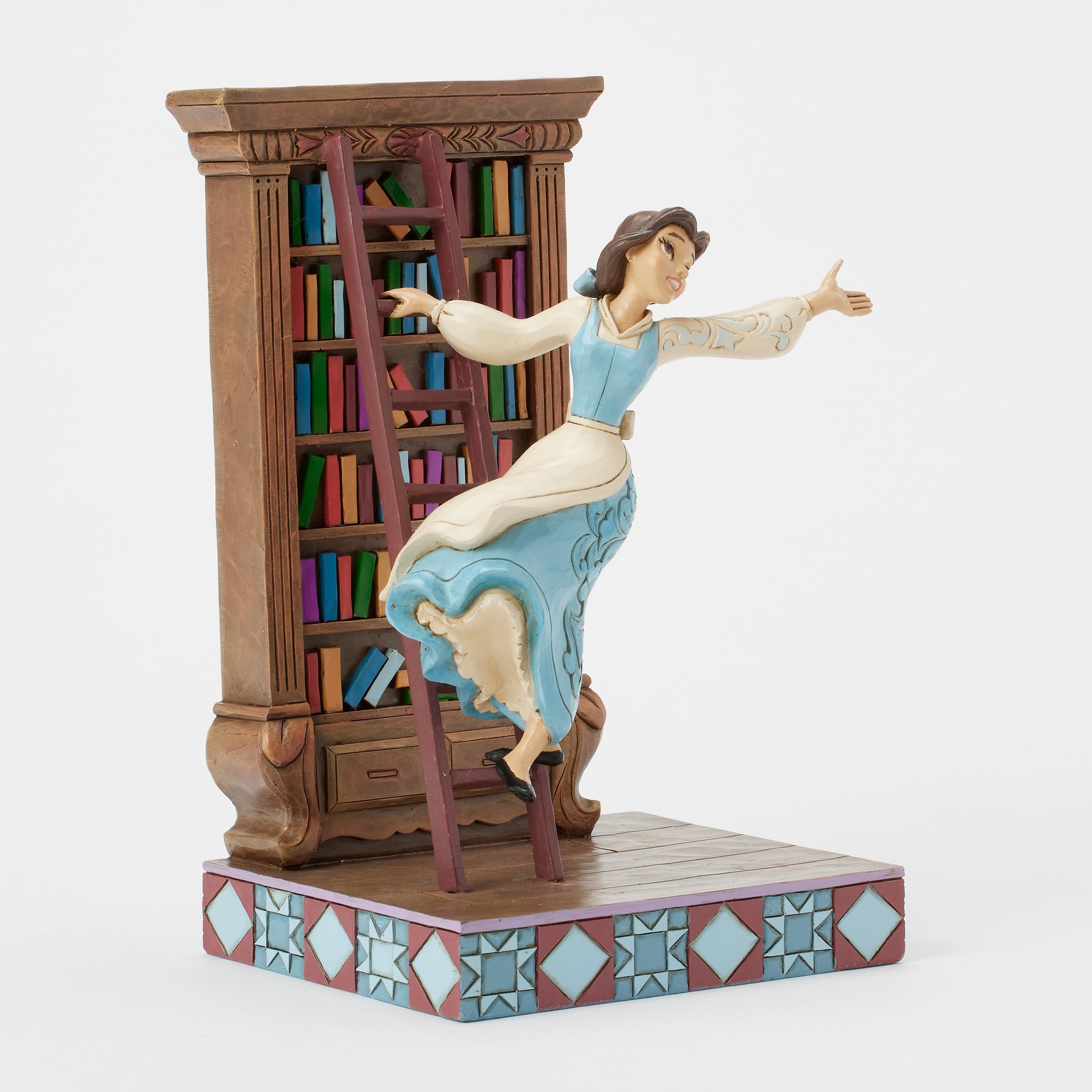 Disney Traditions Figurine Belle avec étagère