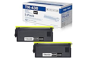 Brother TN430 TN-430 Black High Yield Toner Cartridge Replacement