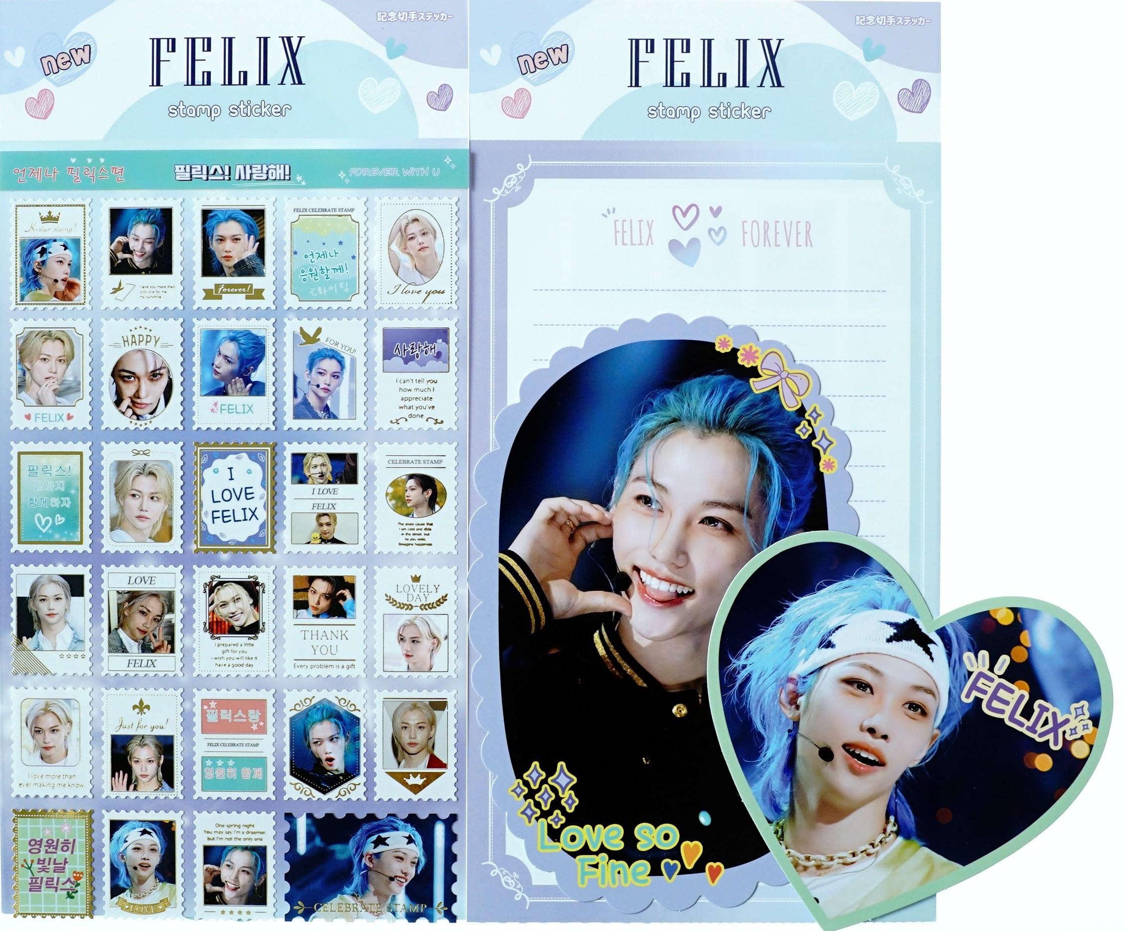 Amazon.co.jp: STRAY KIDS スキズ K-POP グッズ レターセット 27点