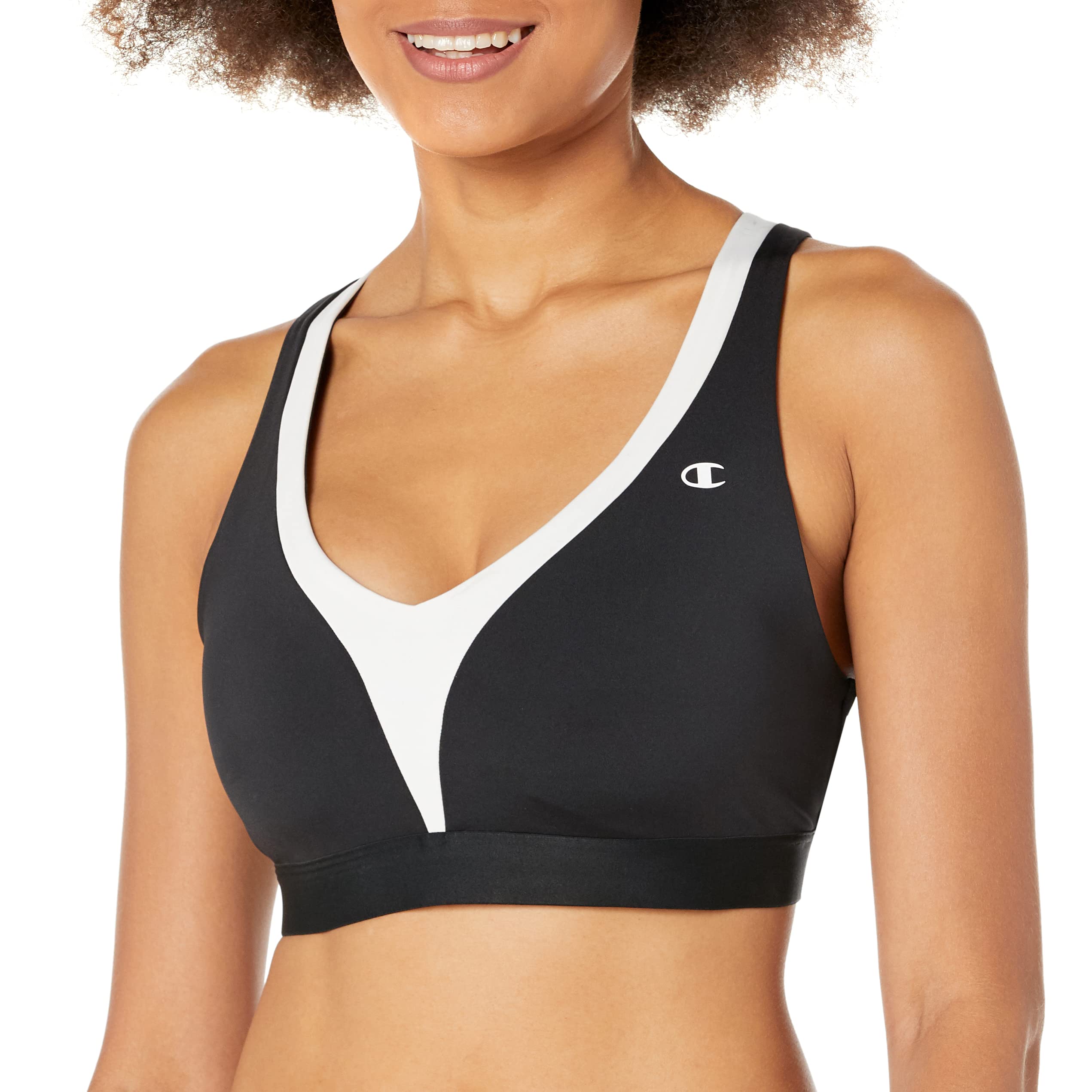 Champion Women's Absolute Eco V Neck Shape Sports Bra