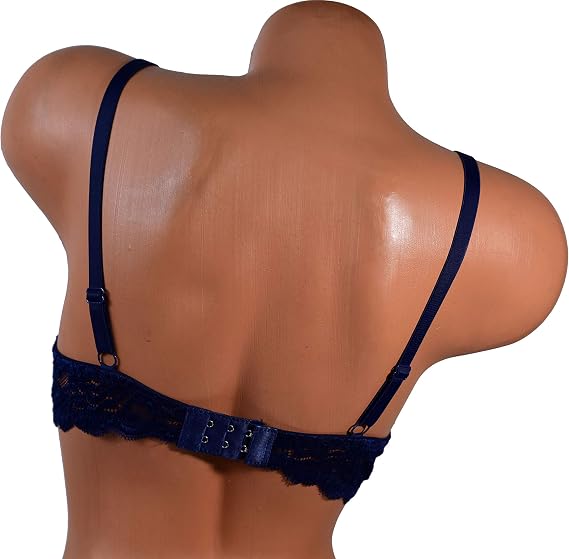 Women Bras 6 Pack of Double Pushup Lace Bra B Cup C Cup