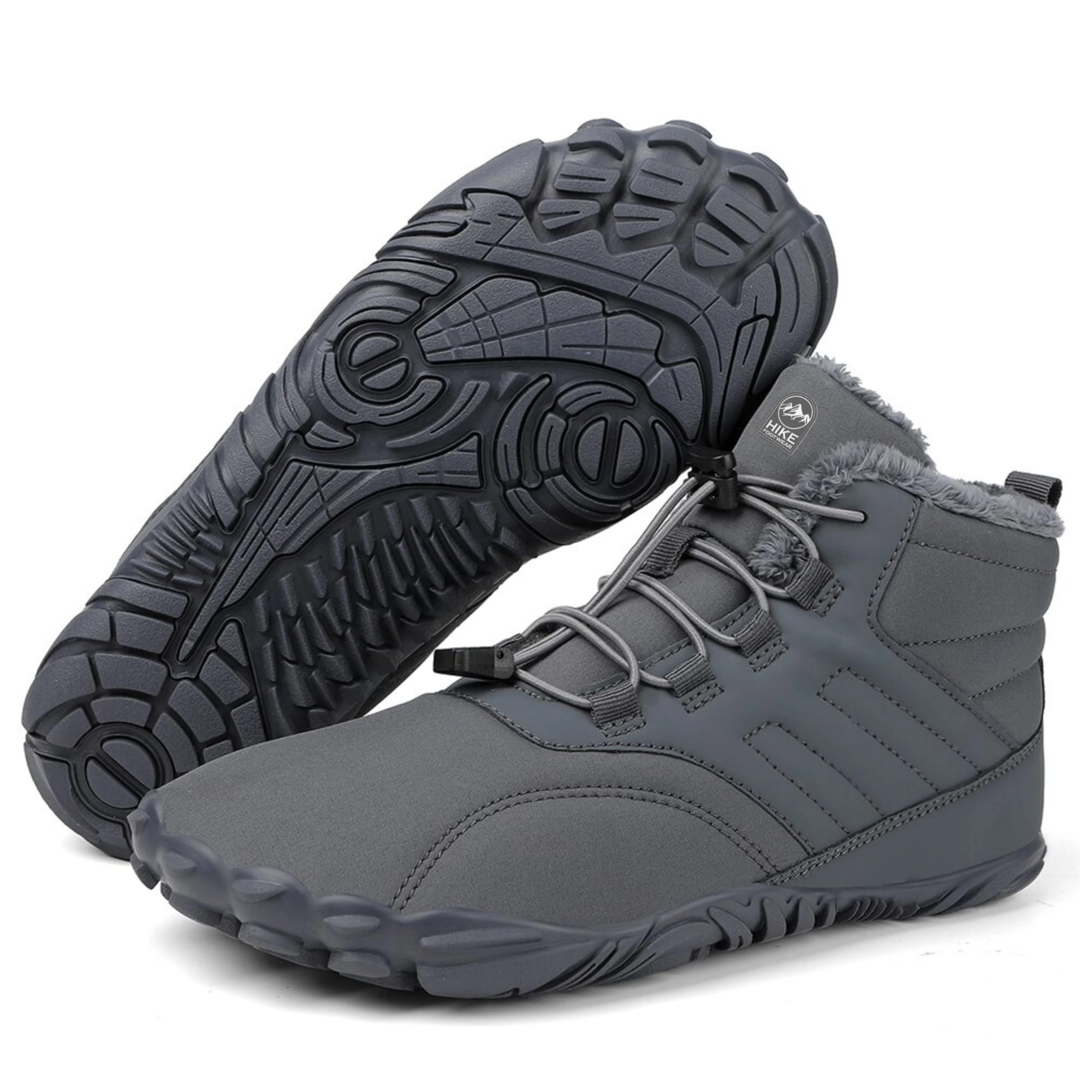 Hike Footwear Caspar Pro HF - Non-slip and Comfortable Winter Barefoot Shoes Provide Warmth and Support, Walking Boots For Women Men Unisex