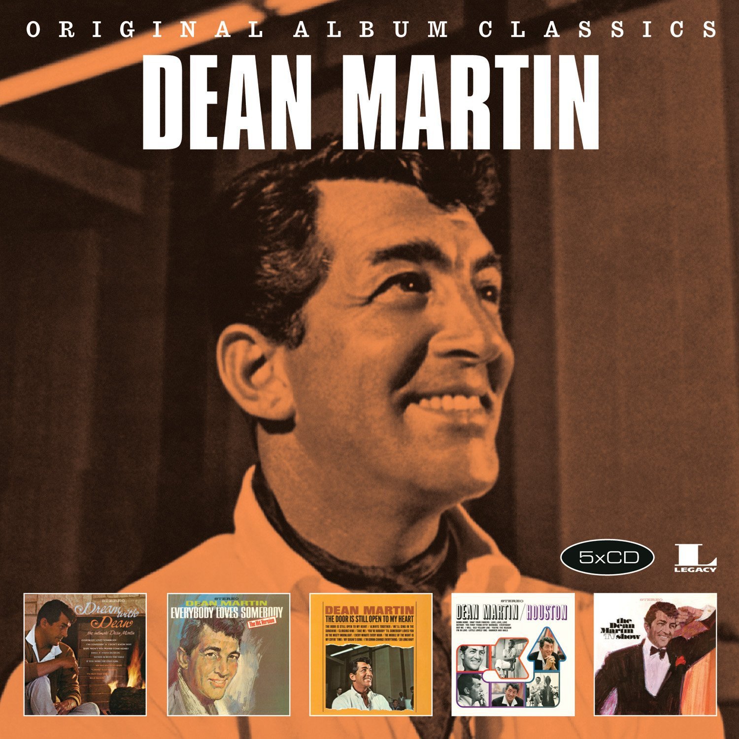 Dean Martin - Original Album Classics Series 5 Disc CD Box Set 2015 Sony VGC