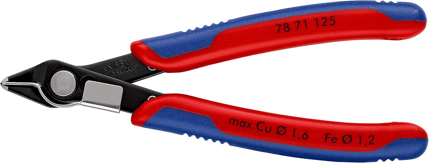 クニペックス KNIPEX 7871-125 スーパーニッパー クランプ付 (SB)