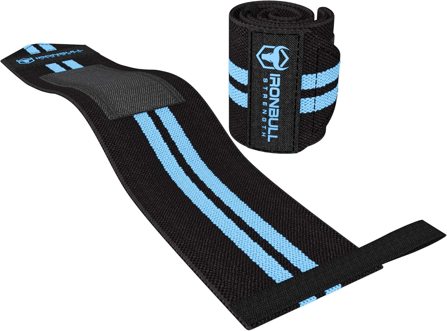 Women Wrist Wraps with Thumb Loops - 12" Professional Grade - Wrist Support Brace and Compression for Cross Training, Weight Lifting, Powerlifting, Strength Training (Black/Blue) : Sports & Outdoors