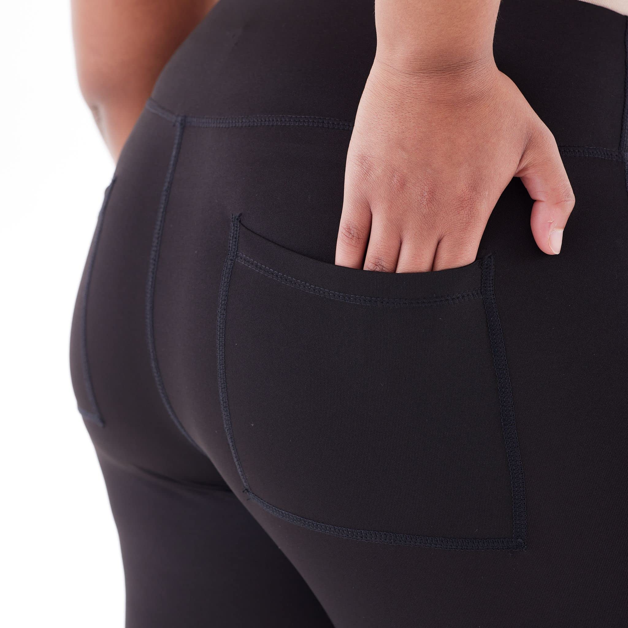 No Nonsense Leggings Sportivi alla Caviglia con Tasche Donna