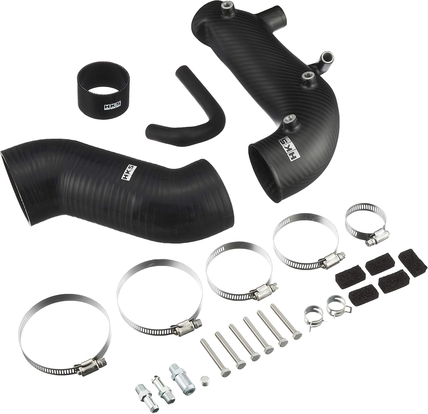 HKS 70026-AF001 Dry Carbon Suction Kit (VAB/GVB/GRB EJ20), 1 Pack