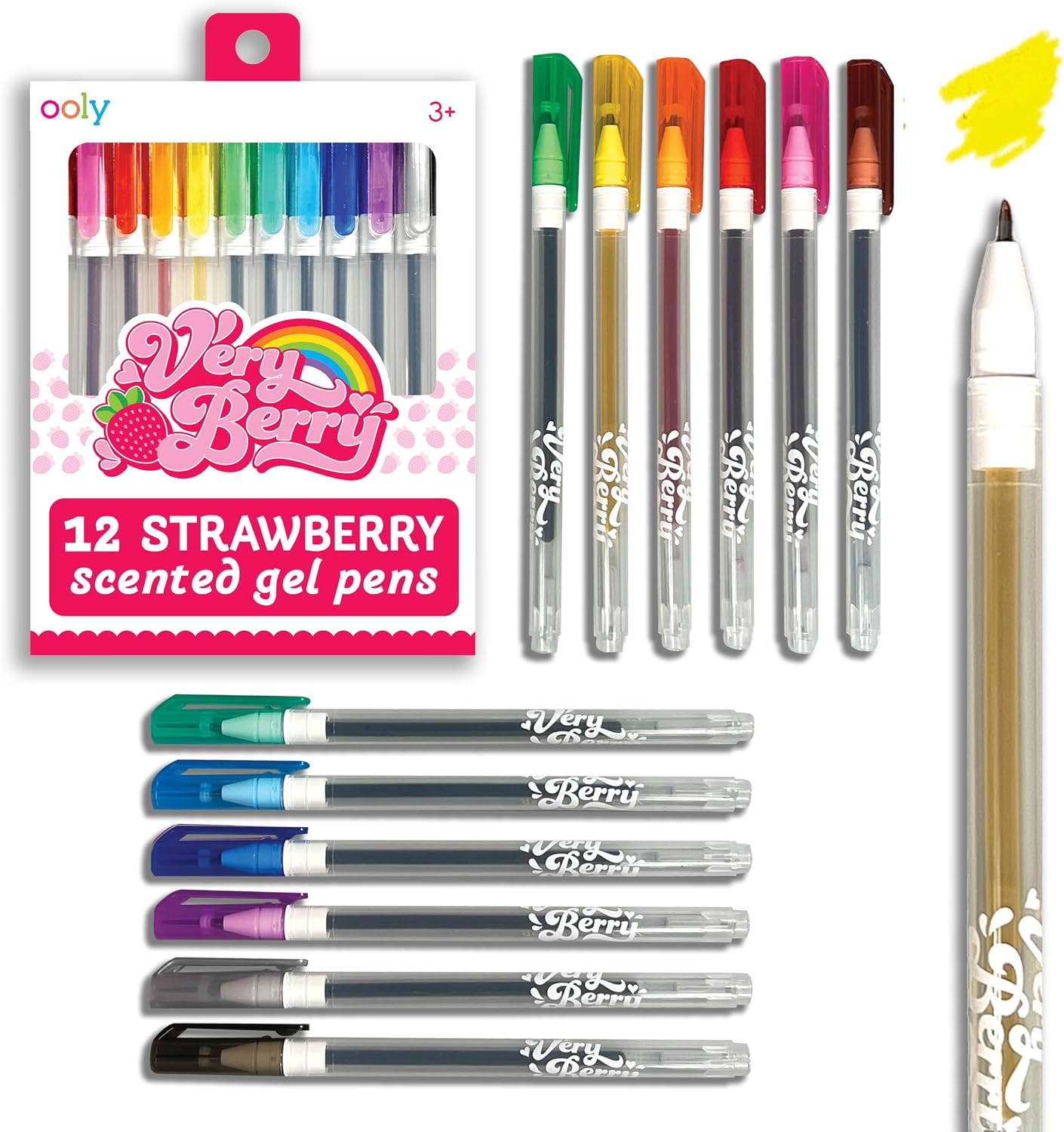 Ooly Scented Very Berry Gel Pens
