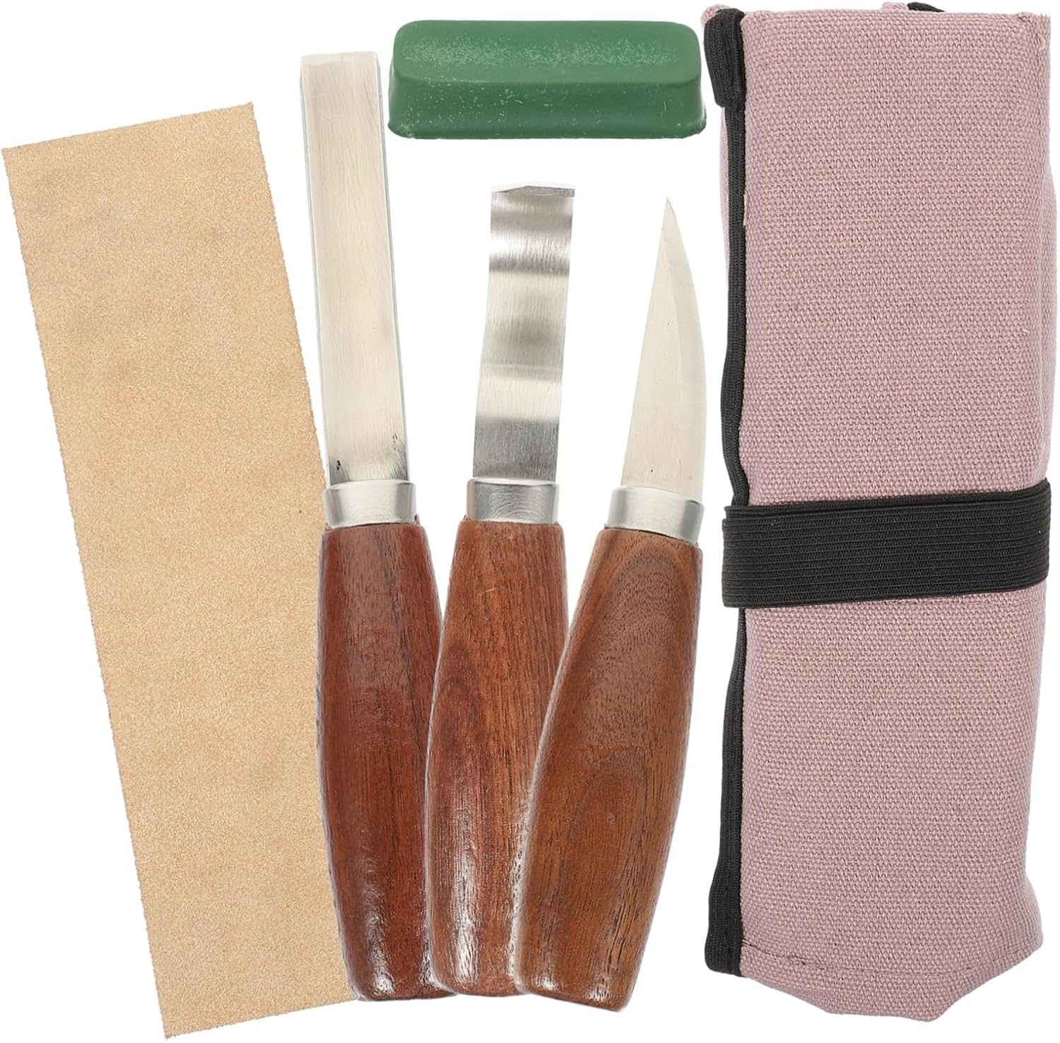 SEWOART Walnut Wood Carving Set Spoon Carving Tools for Woodworking Accessories Hand Tools for Wood