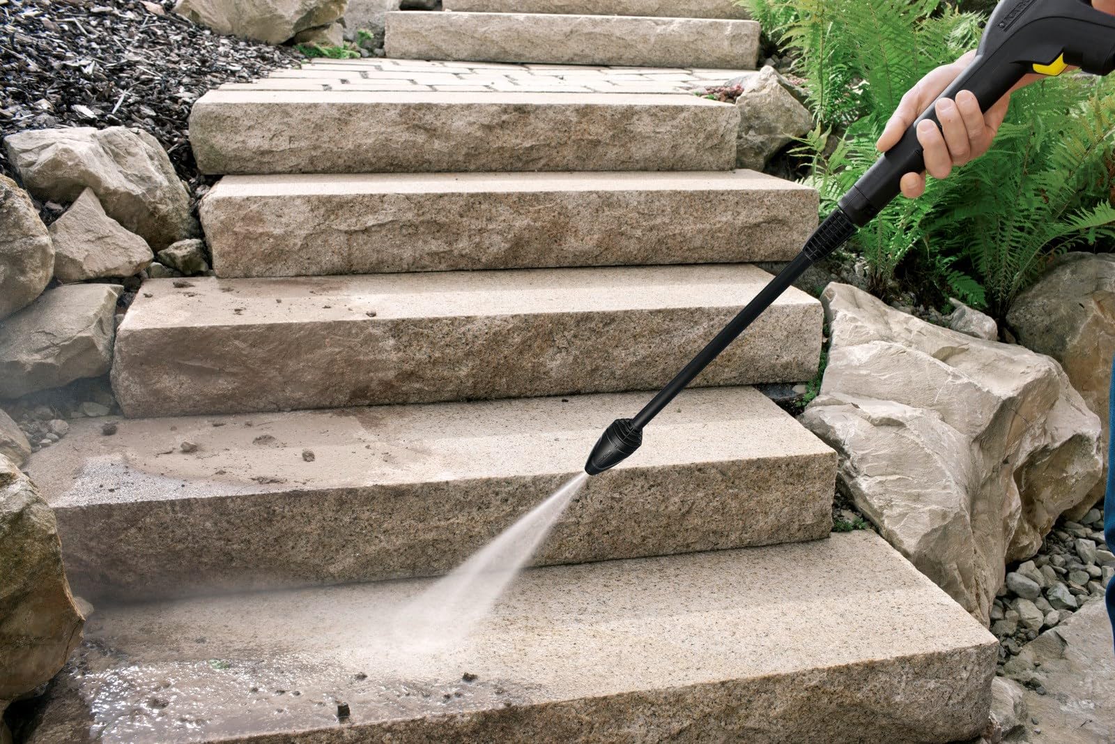 Kärcher 1.673-630.0 Hidrolimpiadora de Alta presión K 2 Premium Power, Control Inteligente, Soportadas con la App, Práctico contra la Suciedad Diaria, 110 Bar