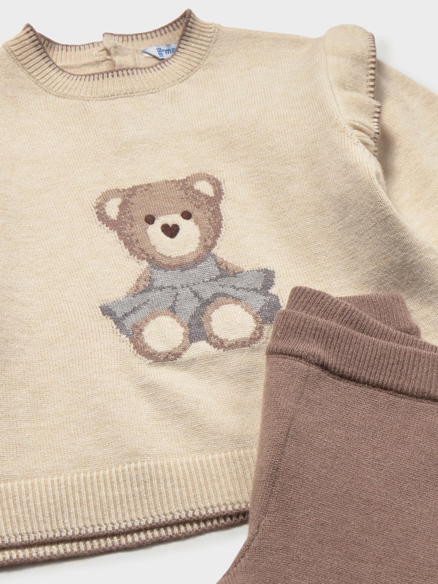 Mayoral Set Hose Trikot für Baby - Mädchen Beige