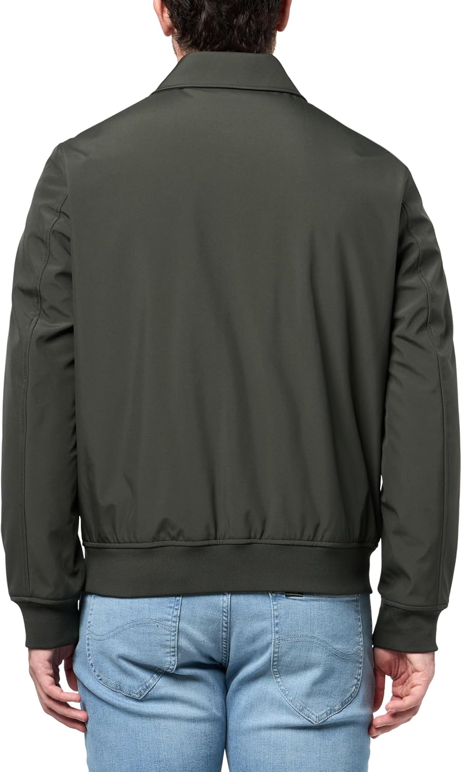 DOCKERS Men's Laydown Collar Golf Bomber - Image 2