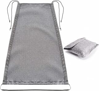 Pare-soleil Universel pour Landau, Pare-soleil pour Landau avec Housse de Protection UV 50+ étanche, Pare-soleil pour Poussette Bébé pour Poussette, Poussette, Poussette et Nacelle (Gris)