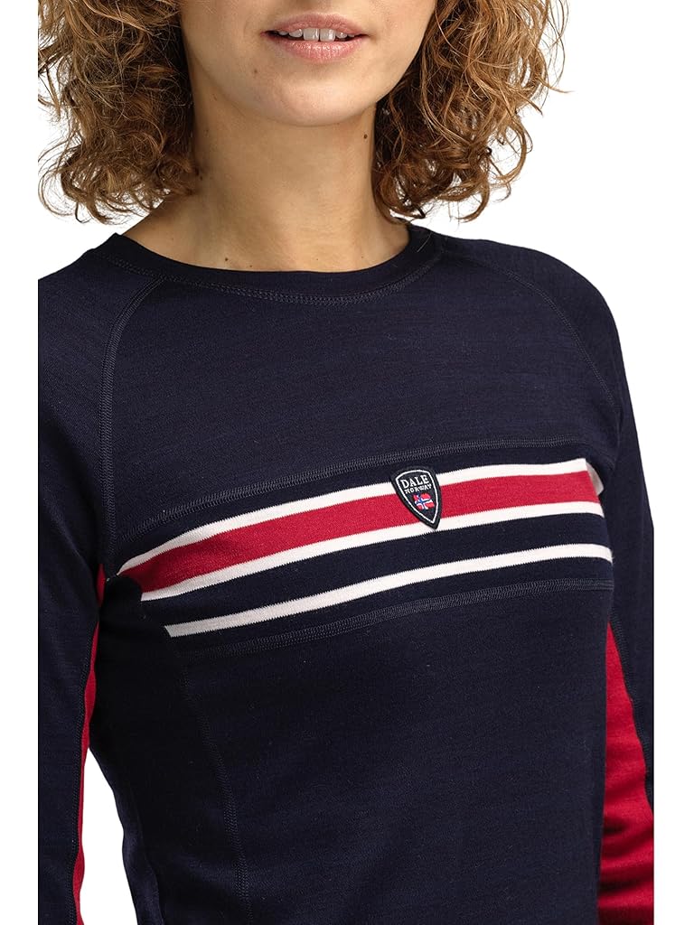 Red Dale of Norway Aksla Baselayer Crew Neck