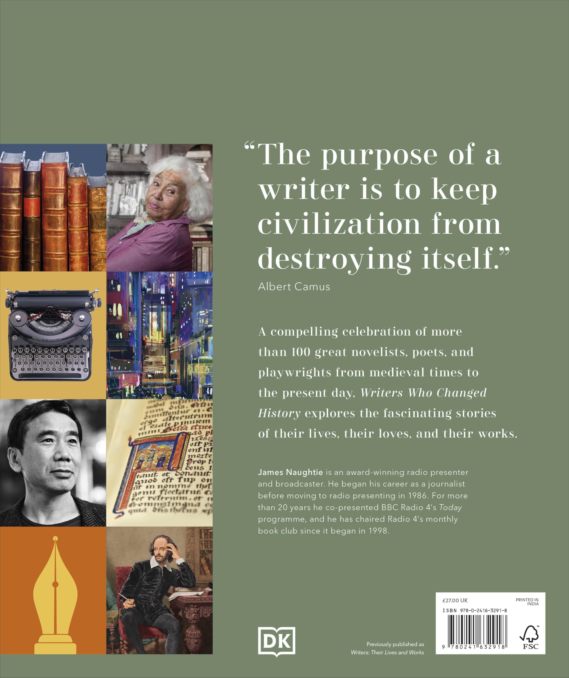 Writers Who Changed History: DK History Changers