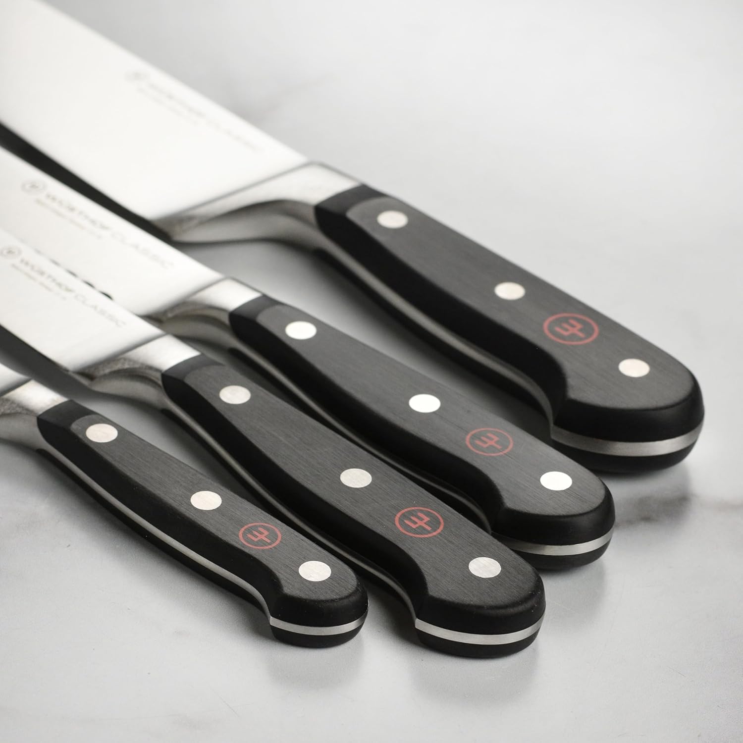 Wusthof Classic 7 Piece Knife Set with Acacia Block