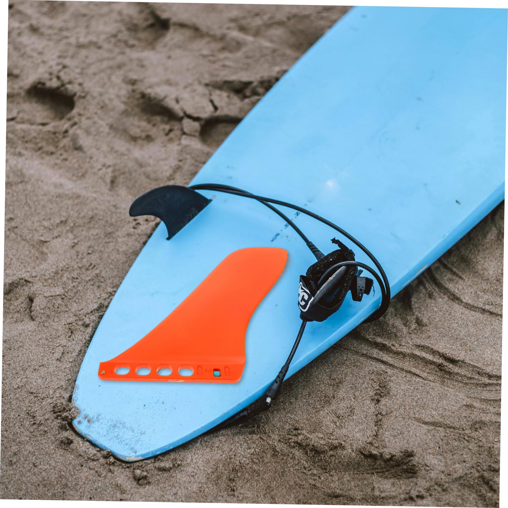 WOONEKY Ailette Amovible pour Planche de Surf et Paddle Board, Stabilisateur d'eau à Pagaie en Nylon et Fibre, Installation Facile, Séparateur d'eau pour Sport Nautique