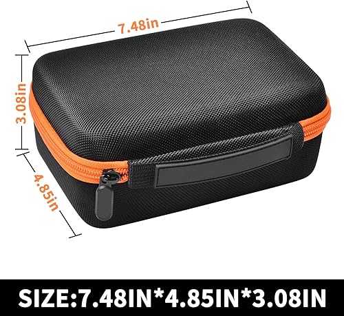 Miniatura 5 de Funda rígida compatible con LOLSSApara inflador de neumáticos ZGZUXO, compresor de aire portátil, bomba de aire pequeña de 12 V CC para neumáticos